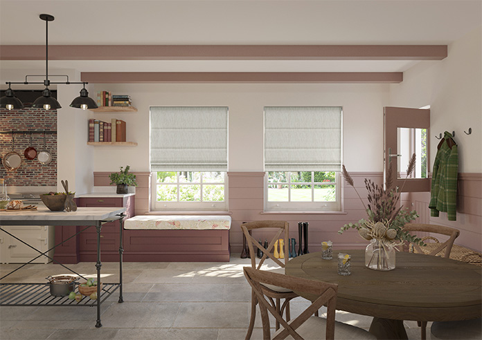 Culross (Blackout), Speckled Stone - Twist&Fit Roman Blind - Image 8